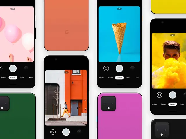 Mobile App UI Design Collection, minimal, flat, vibrant