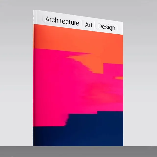 Architecture Art Design Poster, minimal, swiss, vibrant