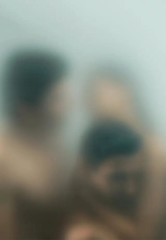Blurred Portrait Composition, abstract, photographic, muted