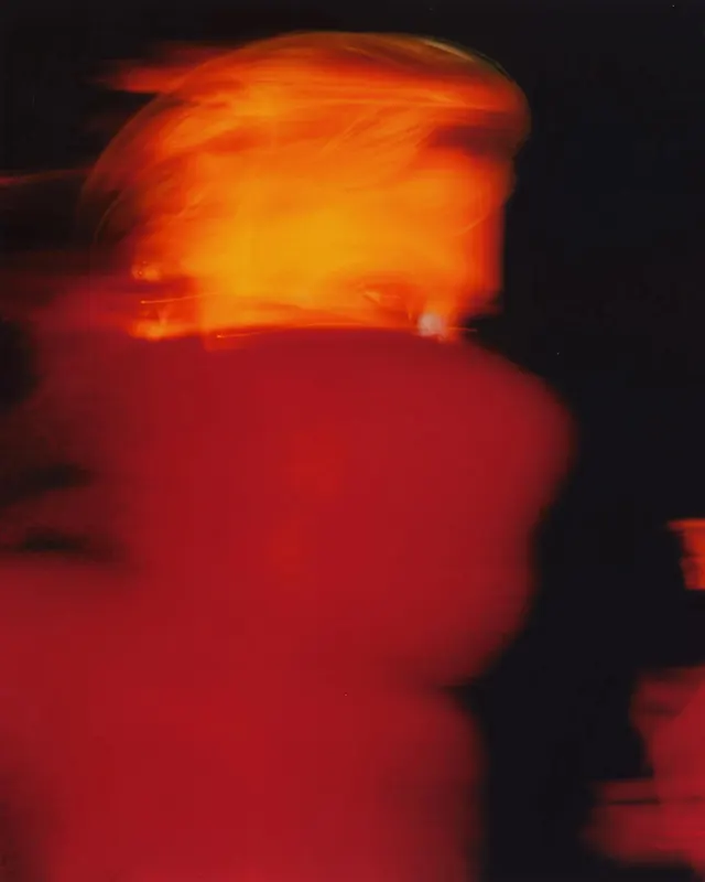 Abstract Red and Orange Motion Blur, abstract, organic, vibrant
