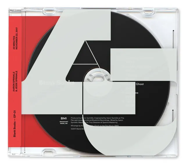 Geometric Vinyl Record Graphic, minimal, swiss, high-contrast