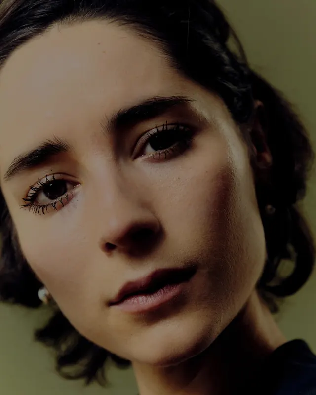 Portrait of a Woman, photographic, organic, warm