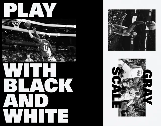 Play With Black and White Sale, brutalist, monochrome, monochrome