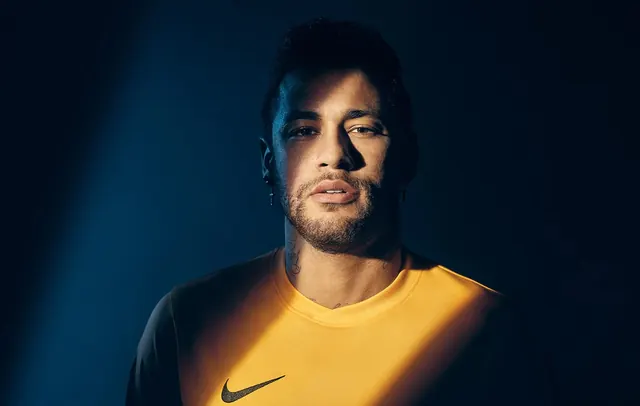 Athlete Portrait with Graphic Overlay, photographic, dark-mode, dark