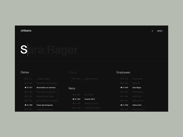 Data Dashboard UI Design, minimal, dark-mode, dark
