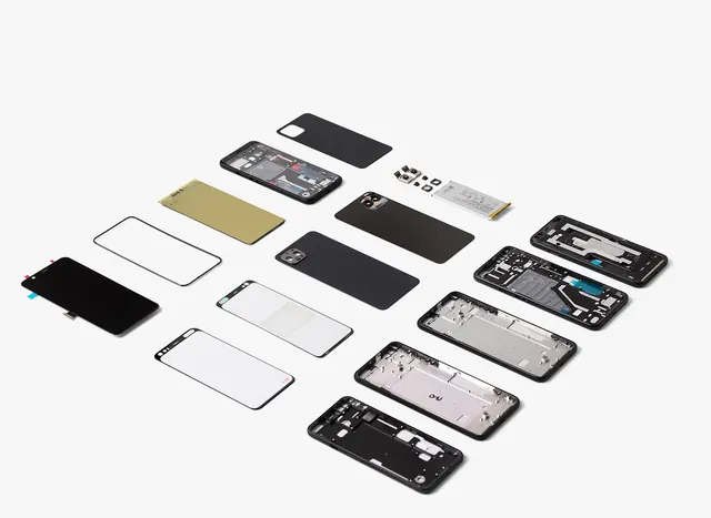 Smartphone Mockup Collection, minimal, corporate-clean, dark