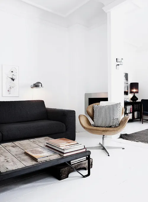 Minimalist Interior Mockup, minimal, geometric, monochrome
