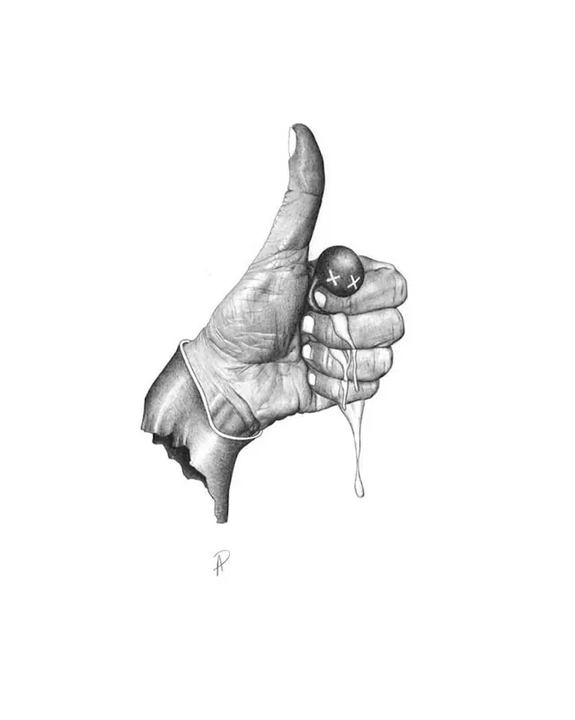 Surrealist Anatomical Illustration, organic, monochrome, monochrome