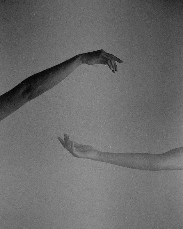 Abstract Human Connection, minimal, monochrome, monochrome