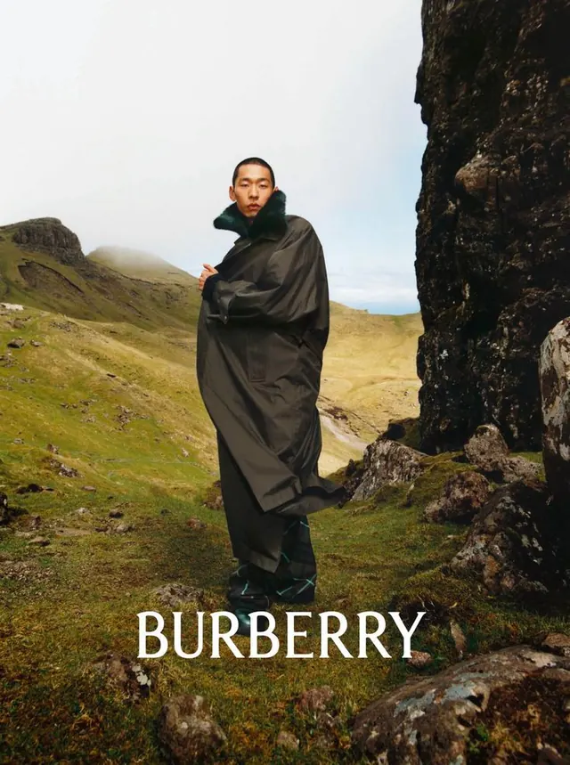 Burberry Outdoor Fashion Photography, luxury, photographic, muted