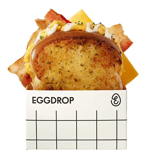 Eggdrop Food Branding Mockup, playful, organic, vibrant