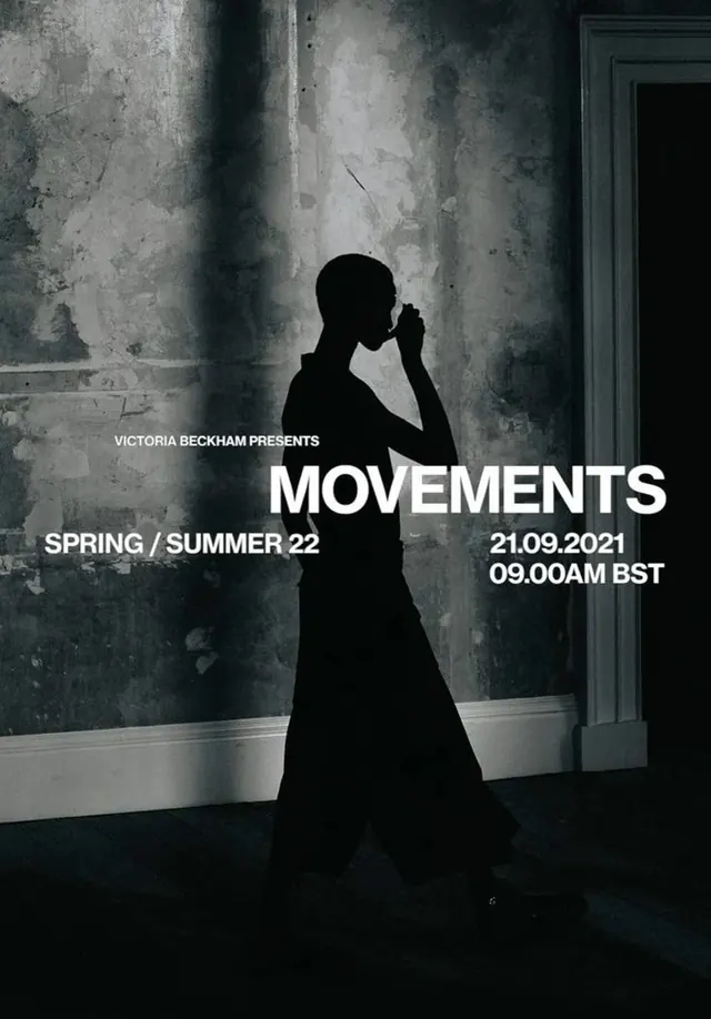 Movements Spring/Summer 2022 Poster, minimal, editorial, dark