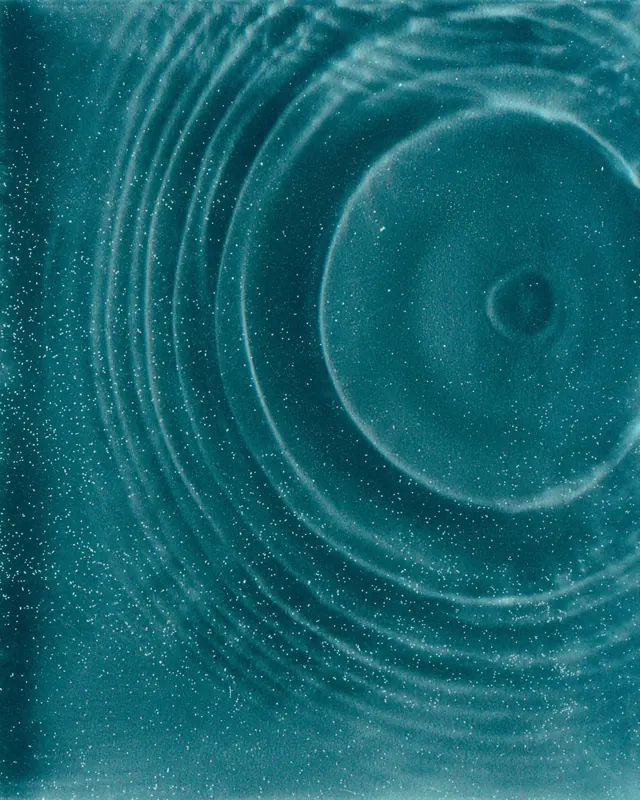 Blue Water Ripple Abstract, organic, abstract, cool