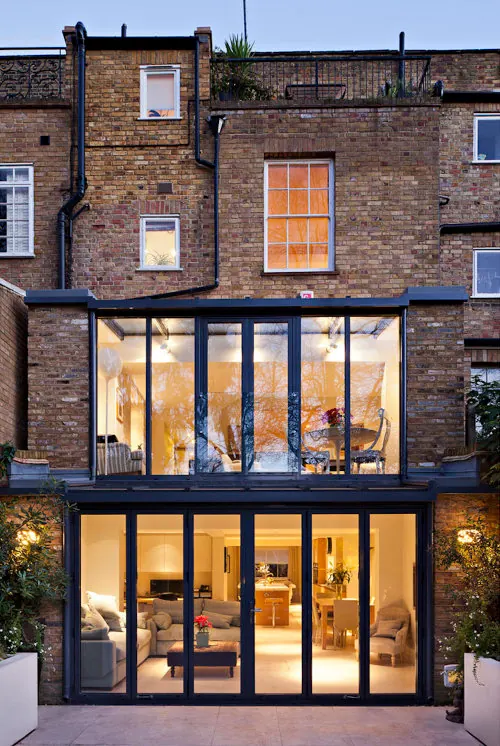 Modern Industrial Loft Interior, photographic, luxury, warm