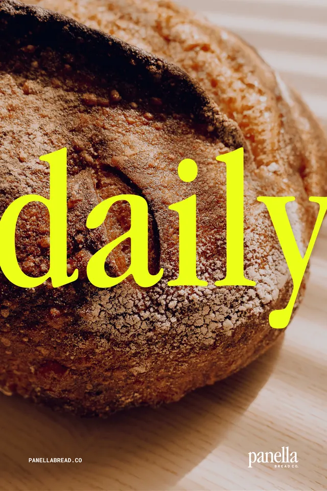 Daily Bread Editorial Design, editorial, organic, warm