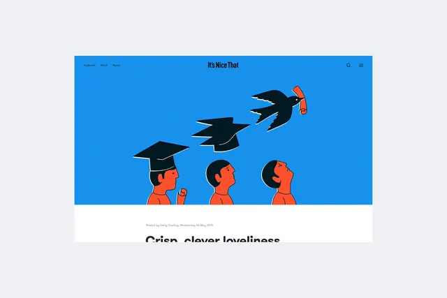 Abstract Human Figures Illustration, minimal, flat, vibrant