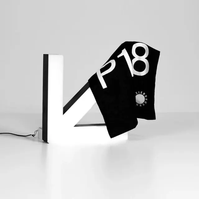 Abstract Geometric Typography Mockup, minimal, geometric, monochrome