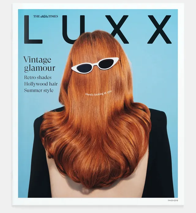 LUXX Magazine Cover Design, editorial, luxury, high-contrast