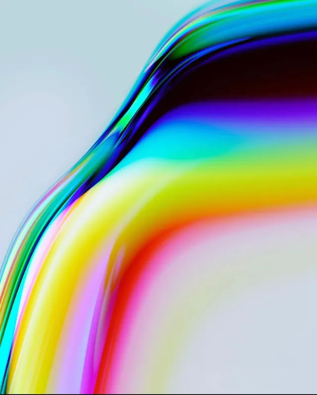 Iridescent Fluid Gradient, gradient-heavy, organic, vibrant