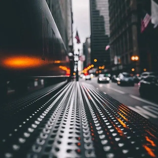 Urban Night Transit Perspective, photographic, dark-mode, dark