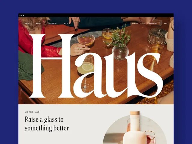 Haus Branding and Mockup, minimal, luxury, warm