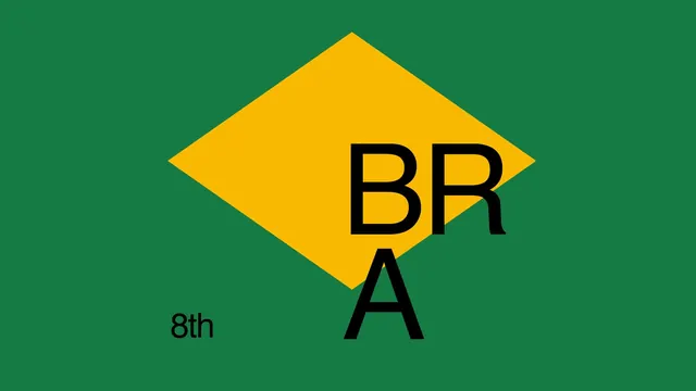 Geometric BR/A Logo Design, minimal, geometric, high-contrast