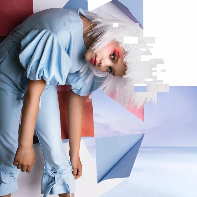 Surrealist Fashion Collage, maximalist, y2k, vibrant