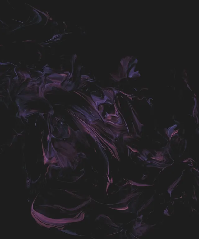 Abstract Purple Fluidity, organic, abstract, dark