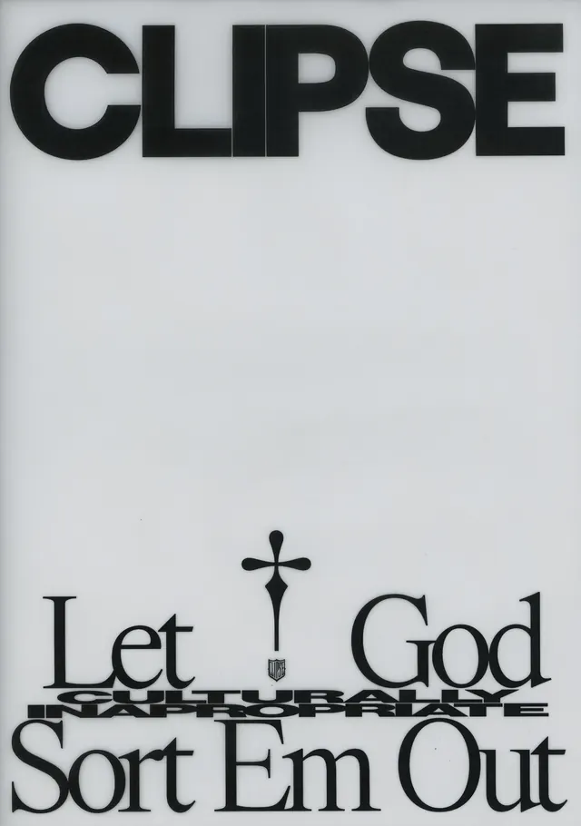 CLIPSE Wordmark and Typography Design, minimal, brutalist, monochrome