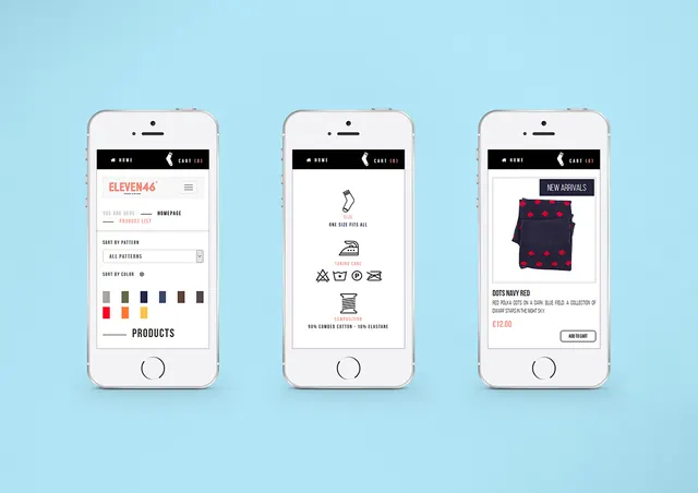 Mobile App UI Design Mockups, minimal, corporate-clean, light