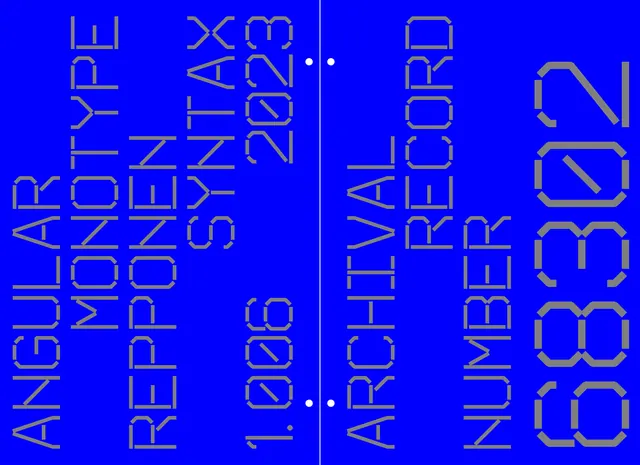 Monospace Data Grid Typography, brutalist, technical, dark