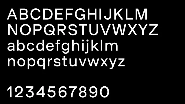 Sans-Serif Type Specimen, minimal, swiss, high-contrast