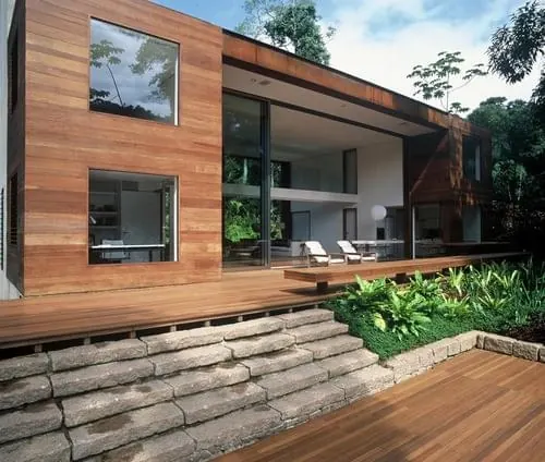 Modern Wood and Glass Residential Architecture, minimal, luxury, earthy