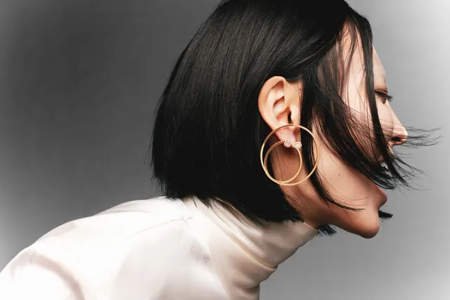 Jewelry Editorial Photography, minimal, luxury, monochrome