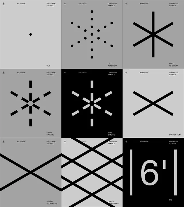 Geometric Line Art and Typography Study, minimal, swiss, monochrome