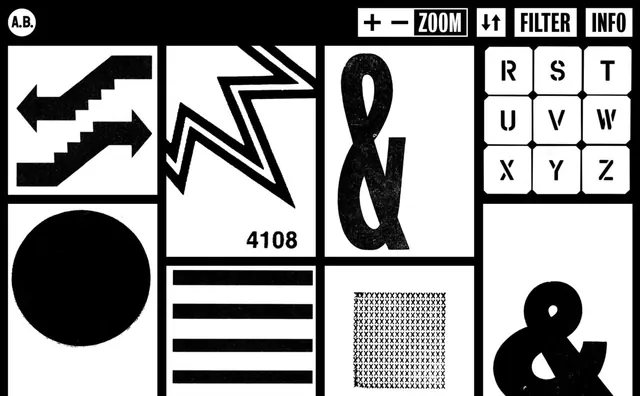 Geometric Graphic Identity System, minimal, swiss, monochrome