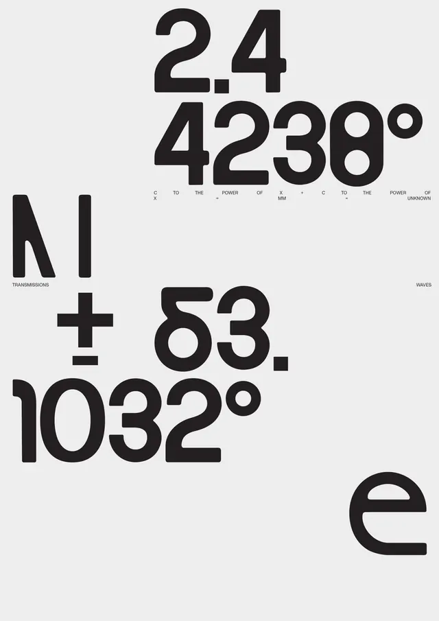 Technical Data Typography Layout, minimal, swiss, monochrome