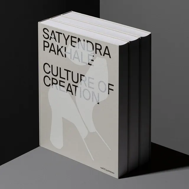 Culture of Creation Book Mockup, minimal, swiss, monochrome