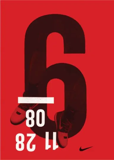 Nike 69 Anniversary Graphic, minimal, photographic, vibrant