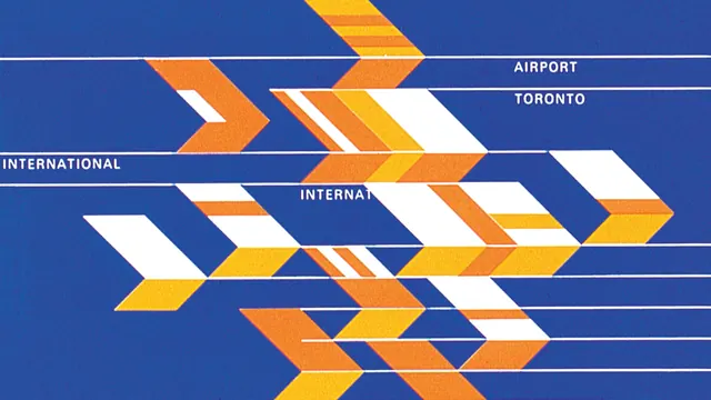 Toronto Pearson International Airport Identity System, minimal, swiss, high-contrast