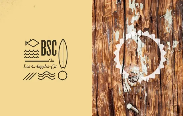 BSC Logo and Texture Reference, minimal, organic, warm