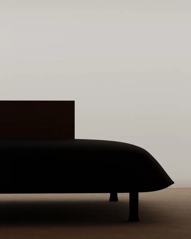 Minimalist Furniture Mockup, minimal, geometric, monochrome