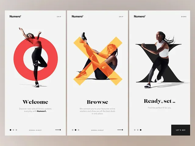 Dynamic Brand Identity Layout, minimal, geometric, high-contrast