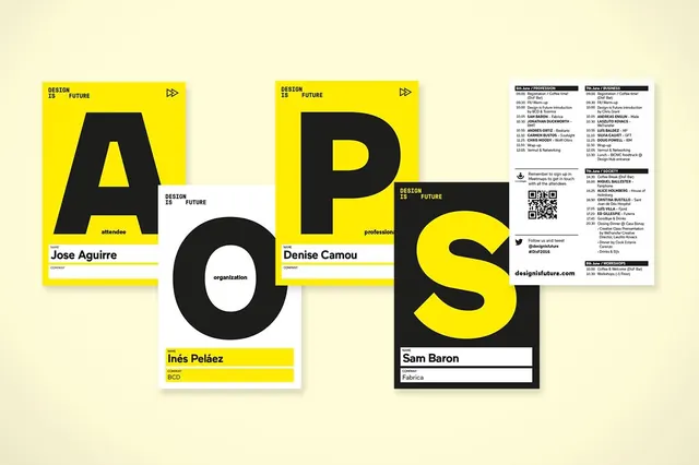 Typography-based Identity System, minimal, swiss, high-contrast