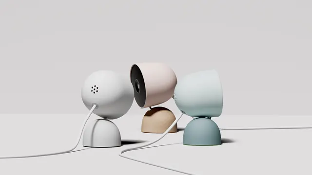 Minimalist 3D Hardware Mockup, minimal, geometric, muted