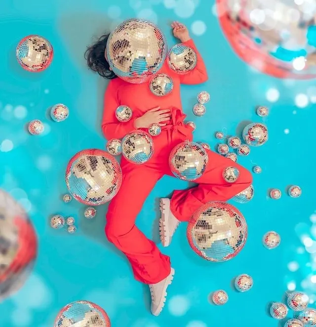 3D Bubble and Sphere Abstract Composition, playful, 3d-render, vibrant