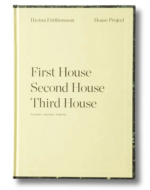 First House Second House Third House Book Cover, minimal, swiss, light