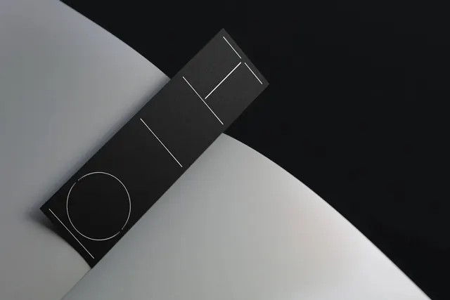 Minimalist Geometric Packaging Mockup, minimal, swiss, dark