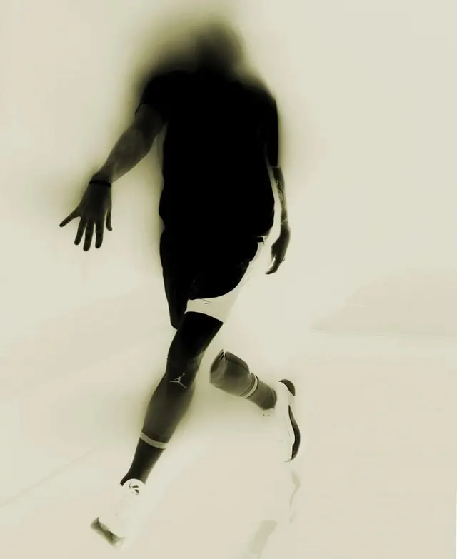 Abstract Human Silhouette, minimal, monochrome, monochrome
