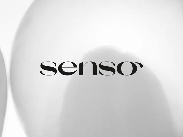 Senso Wordmark Mockup, minimal, light-mode, monochrome